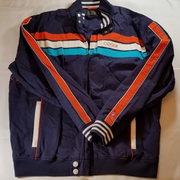 Coogi Varsity Nautical Anchor Dragon Jacket - Picture 1 of 3